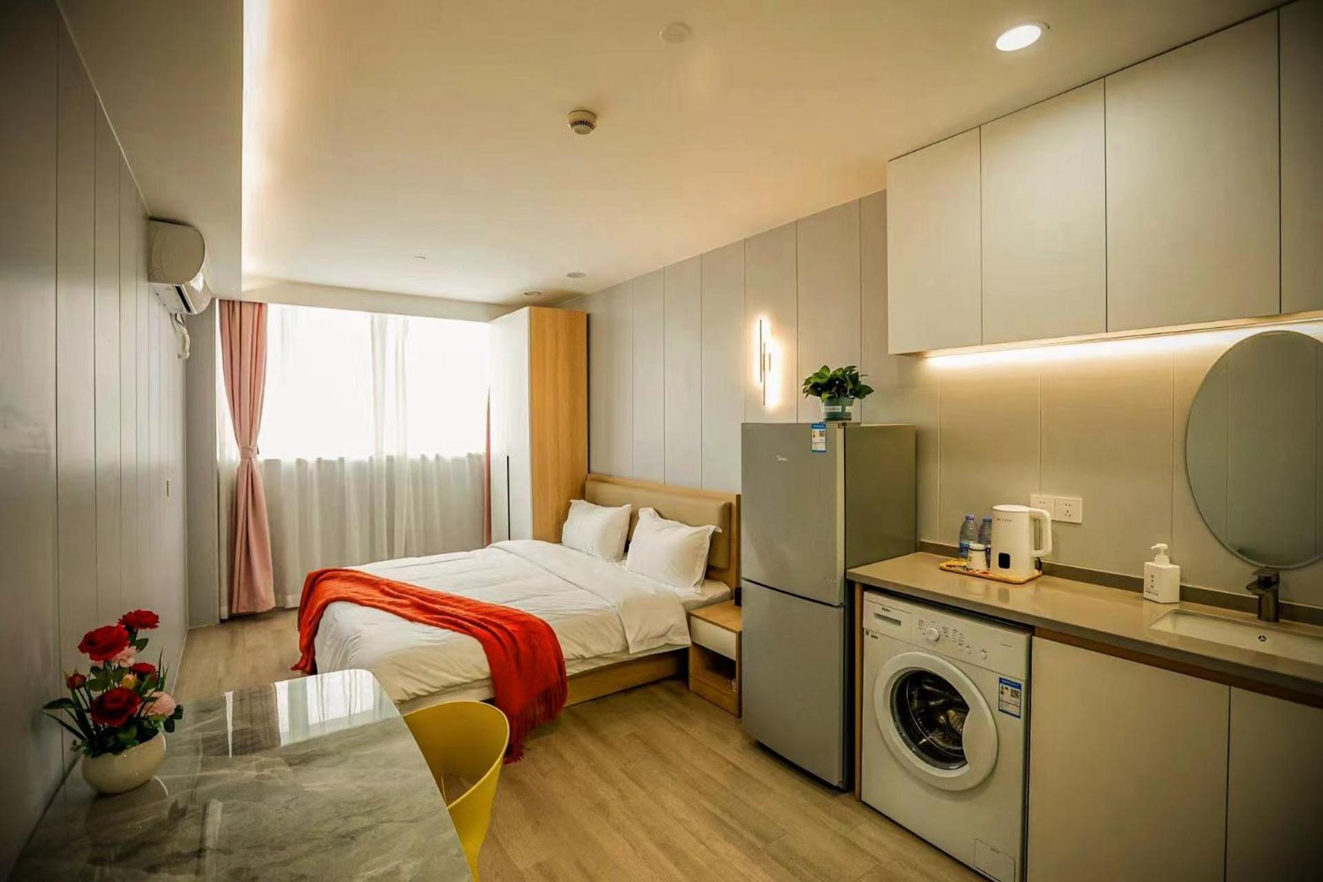 Ketangjian Aparthotel เซี่ยงไฮ้ ภายนอก รูปภาพ